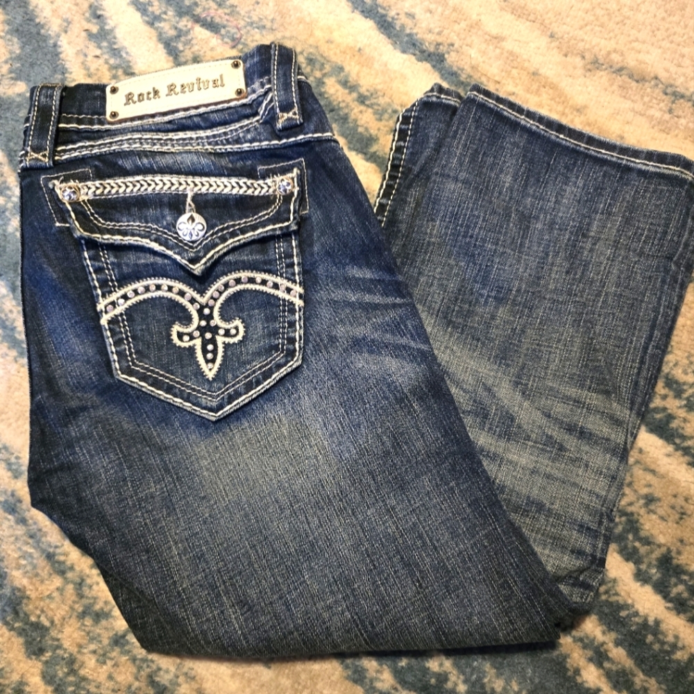 Rock revival Sasha Capri size 29